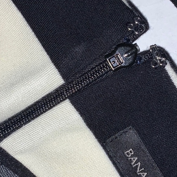 NWOT Banana Republic Striped Midi Dress - Size 4 - Picture 7 of 8